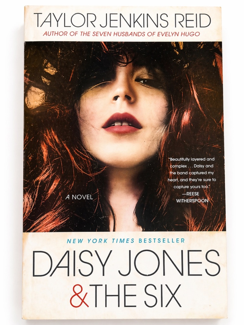 Daisy Jones & The Six Paperback Taylor Jenkins Reid Novel